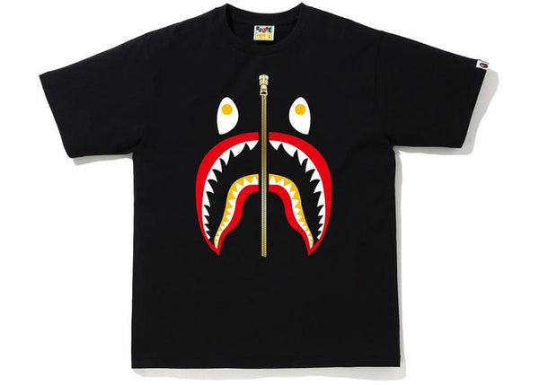 BAPE Colors Shark T-Shirt Black/Red