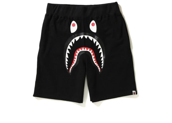 BAPE Shark Camo Pocket Sweat Shorts Black/Green