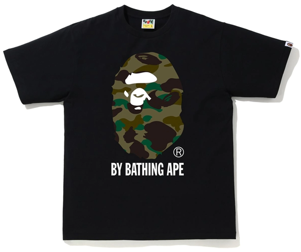 BAPE 1st Camo By Bathing Ape Tee Black/Green