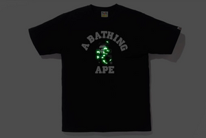 BAPE City Camo College Tee Black/Black