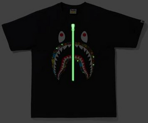 BAPE Milo Banana Pool Shark T-Shirt Black