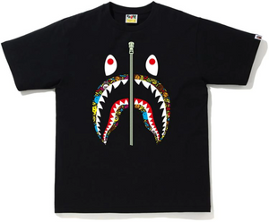 BAPE Milo Banana Pool Shark T-Shirt Black