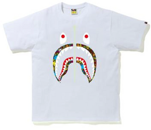 BAPE Milo Banana Pool Shark T-Shirt White