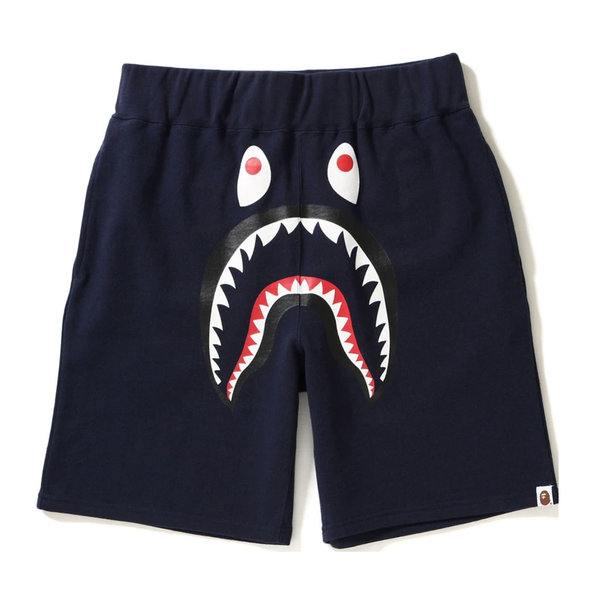 BAPE Shark Pocket Sweat Shorts Navy/Green