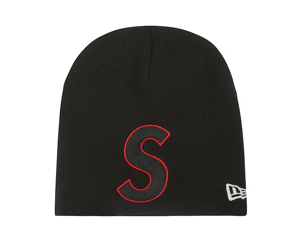 Supreme New Era S Logo Beanie (SS23) Black – Premier Hype