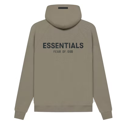 Fear of God Essentials Pull-Over Hoodie (SS21) Taupe