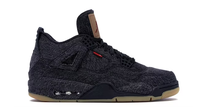 jordan 4 retro levi's black