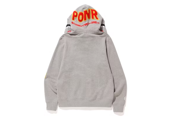 Bape no zip hot sale hoodie