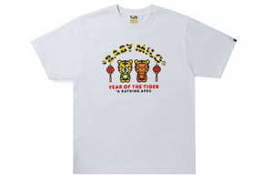 BAPE Year of the Tiger Baby Milo Tee White