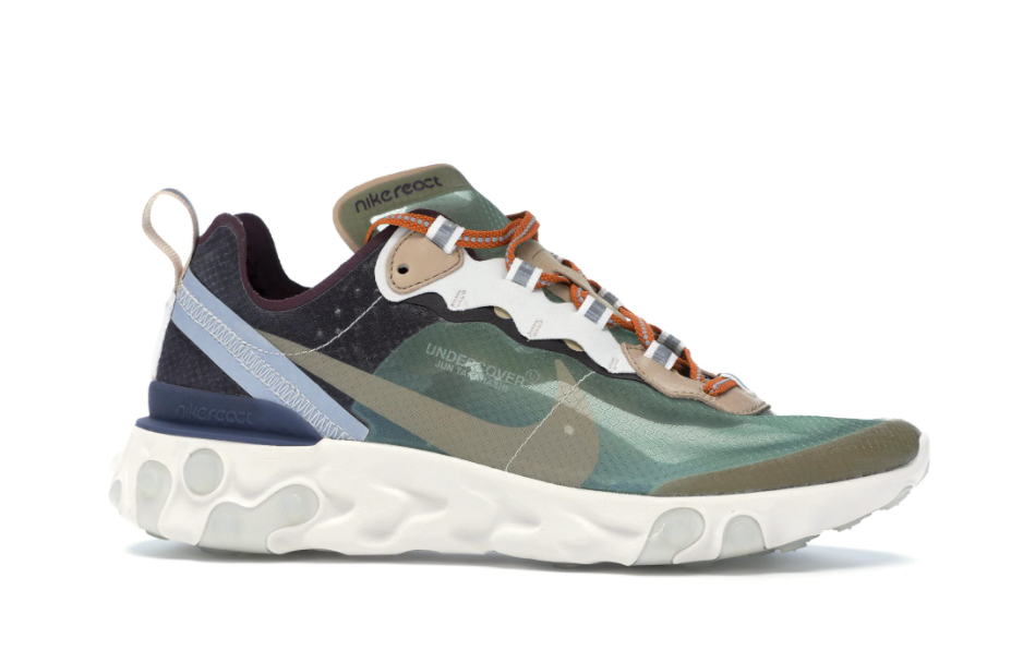 Nike react element 87 hot sale undercover light beige chalk