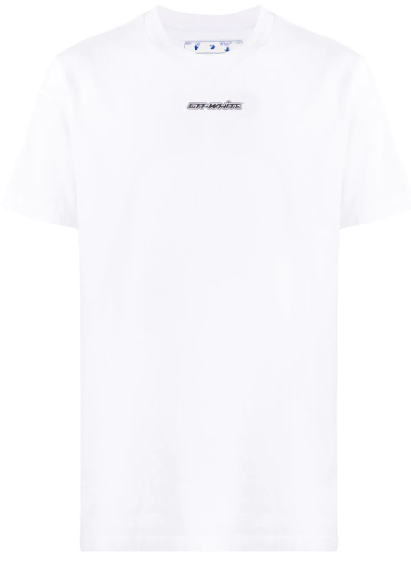 Off-White White/Blue Markers Arrows Tee
