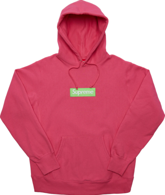 Supreme Box Logo Hooded Sweatshirt (FW17) Magenta – Premier Hype