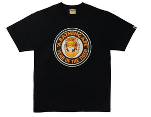 BAPE Year of the Tiger Tee Black