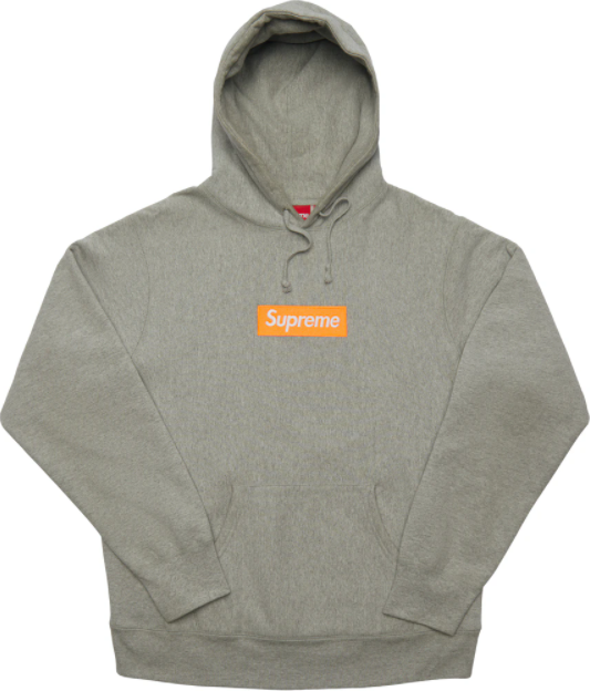 Supreme Box Logo Hooded Sweatshirt (FW17) Heather Grey – Premier Hype