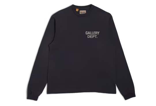 Gallery Dept. Souvenir L/S T-Shirt Black – Premier Hype