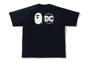 BAPE x DC Baby Milo Superman Relaxed Fit Tee Navy