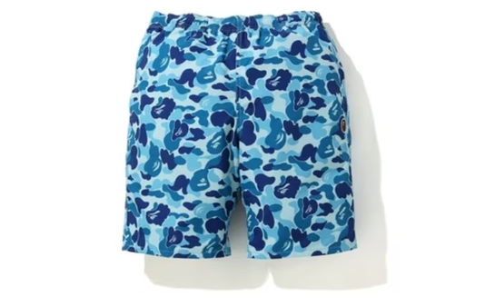 BAPE ABC Camo Beach Shorts (SS20) Blue