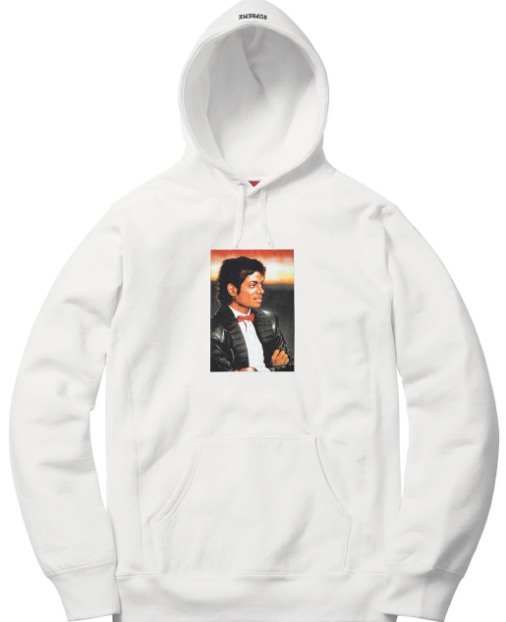 Supreme Michael Jackson Hooded Sweatshirt White – Premier Hype