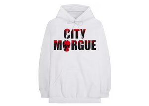 City Morgue x Vlone Dogs Hoodie White