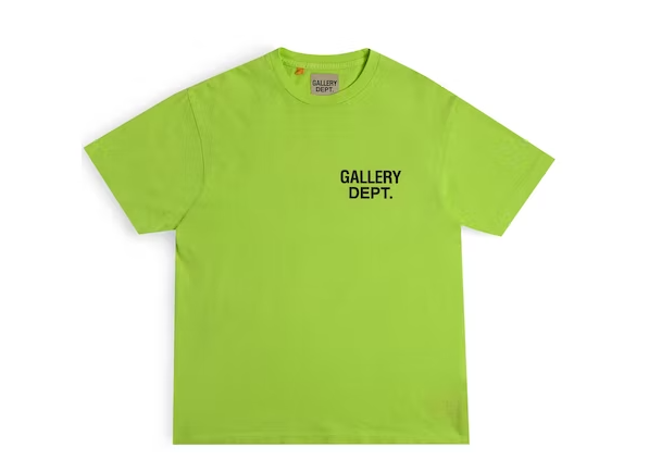 Gallery Dept. Souvenir T-shirt Lime Green – Premier Hype