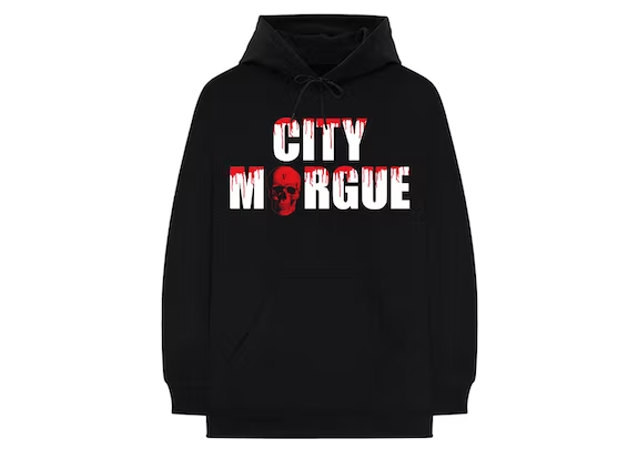 City Morgue x Vlone Dogs Hoodie Black