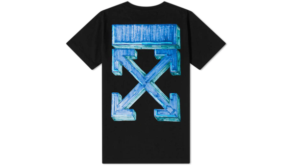Off-White Black/Blue Markers Arrows Tee