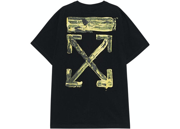 OFF-WHITE Acrylic Arrows S/S Tee - Black/Yellow