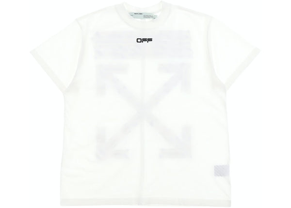 OFF-WHITE Oversized Fit Airport Tape T-Shirt White