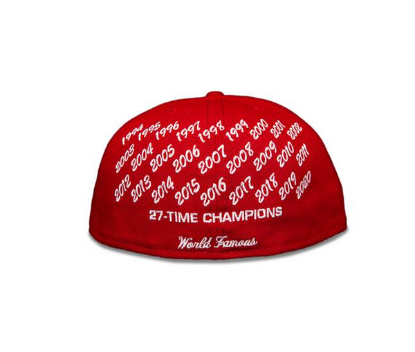 Supreme Champions Box Logo New Era Red