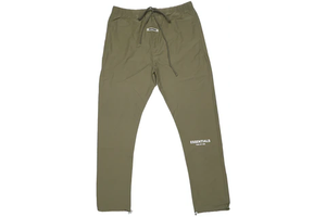 Fear of God Essentials Nylon Track Pants Olive