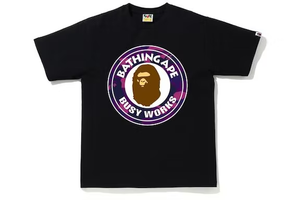 BAPE Color Camo Busy Works T-Shirt (SS20) Black/Purple