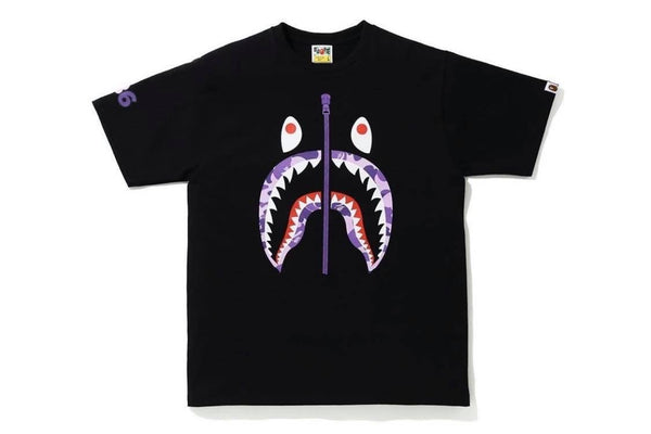 Bape Taipei 13th Anniversary Shark Tee Black/White